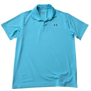 Under Armour The Performance Polo Robin Egg Blue Size Large